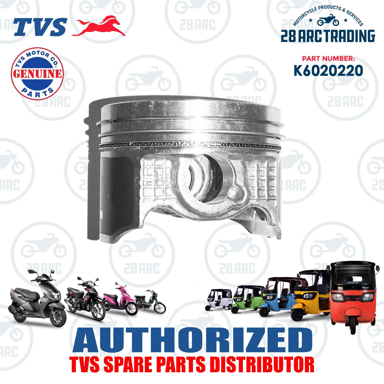 Shop Apache Tvs Rtr 150 Piston Kit Online with Best Discounts and
