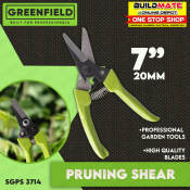 Greenfield Garden Pruning Shear Scissor 7" by BUILDMATE