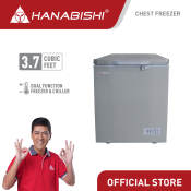 Hanabishi Chest Freezer - 3.7 cu ft Chiller & Freezer