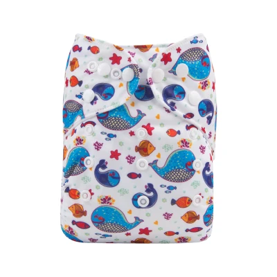 ALVA Baby 3.0 Cloth Diapers 【shell only】Printed One Size Reusable Washable Pocket nappy fit 3-15kg newborn to 3 years old babies (9)