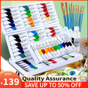 Acrylic Paint Set by  for DIY Canvas Painting