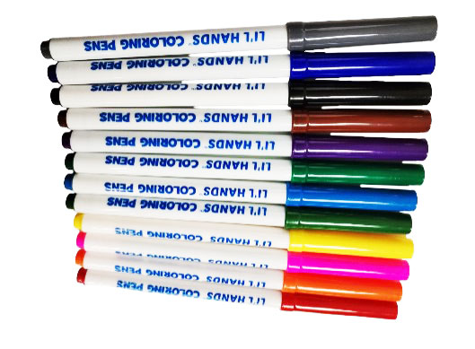 Lil hands Arts and Crafts Coloring pens hypertip marker (LT OFFICE