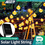 Waterproof Solar Christmas Lights by Icon