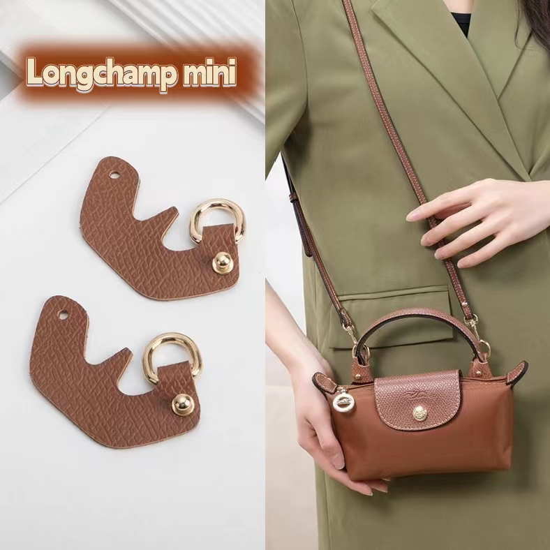 Ellovado Woven Bag Strap For Longchamp Bag 2023 New 3pcs Short Handle Small  Rope Shoulder Strap Bag Free Of Punching