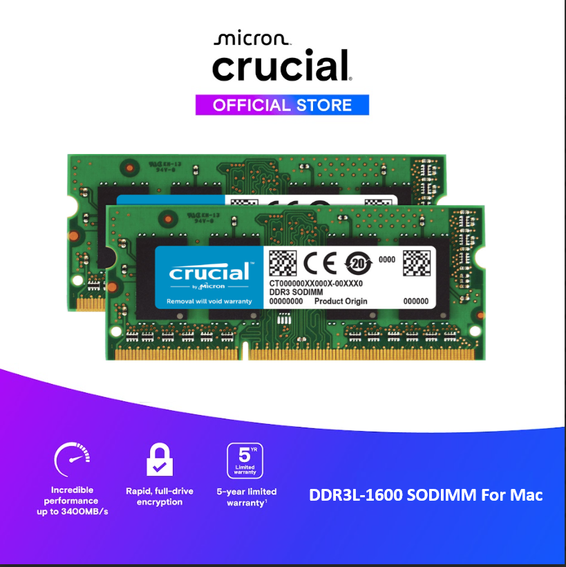 Ddr3 Ram 16gb Ddr3l 1600mhz Sodimm 16GB DDR3L 1600 PC3-12800 SODIMM