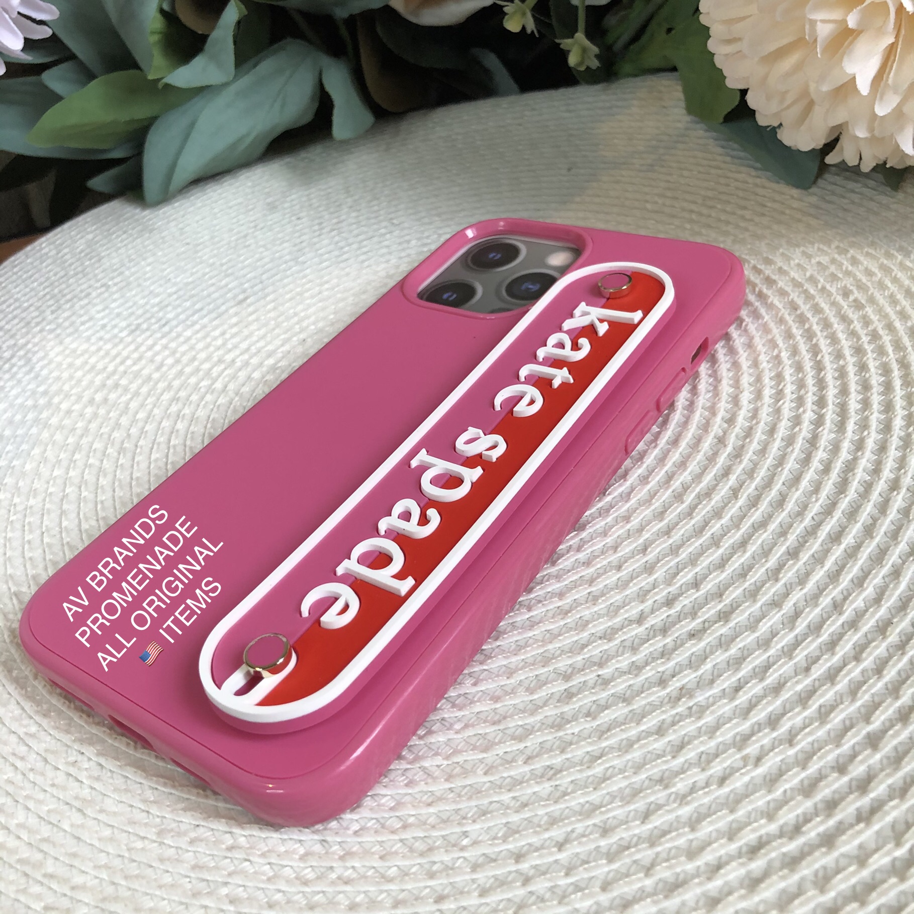 サマーセール35%オフ ☆ kate spade new york iPhone1 k Logo 329