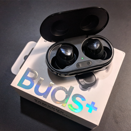 Samsung Galaxy Buds+ Wireless Earbuds with Mic and Sports Headset