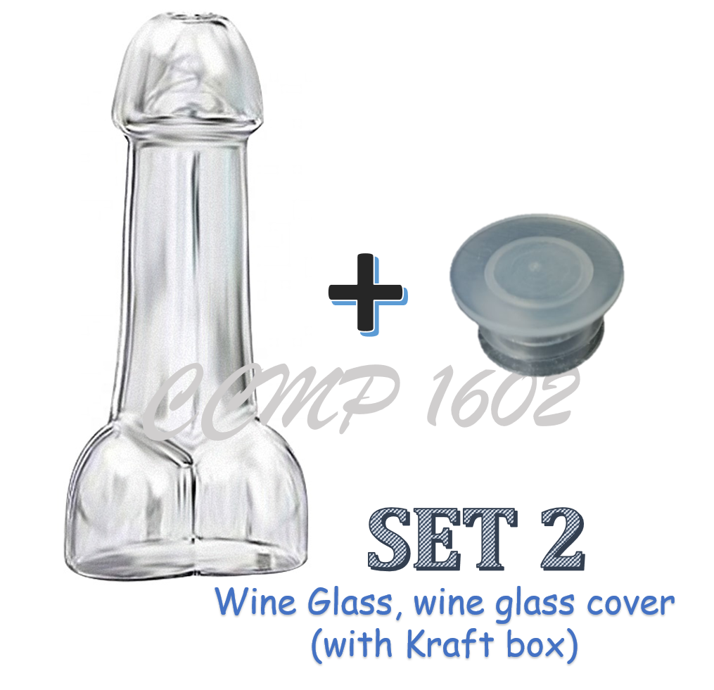 100ml penis shape glass bottle for