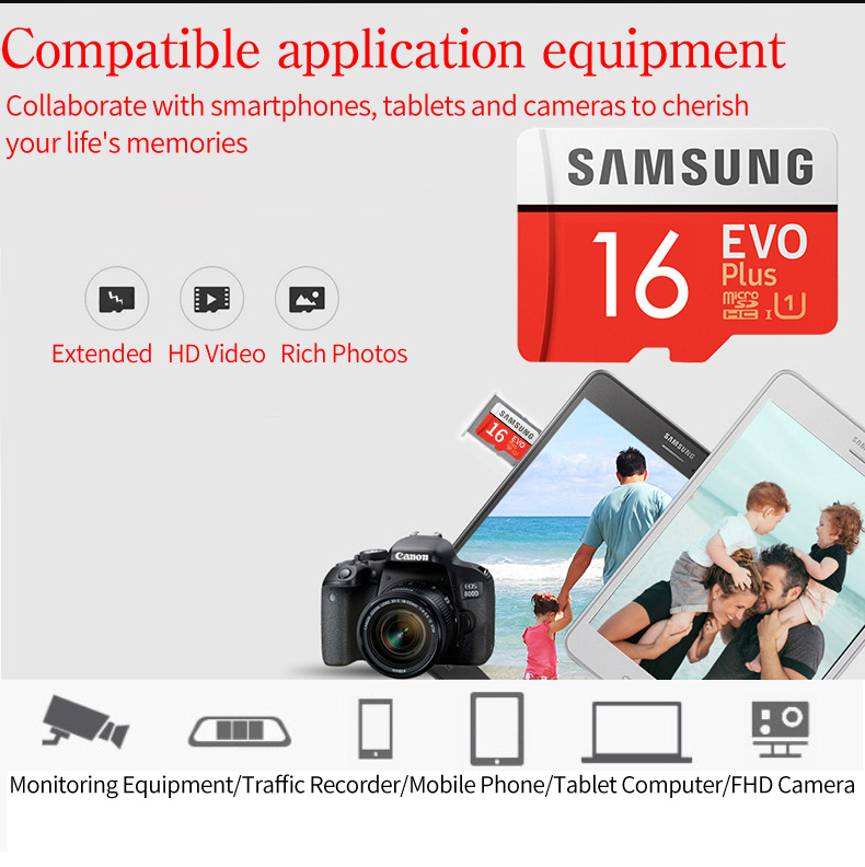คำอธิบายเพิ่มเติมเกี่ยวกับ COD ของแท้ Micro SD Cards Samsung Memory card EVO PLUS 32GB/64GB/128GB/256GB Class 10 U3 แถม Adapter