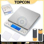 Digital Kitchen Scale with 2 Trays and Battery Included