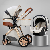 Luxury 3 in 1 Stroller Baby Car Seat Stroller For Kids