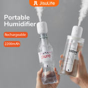 JISULIFE Mini Wireless Air Humidifier - Portable and Silent