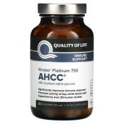Kinoko Platinum AHCC, 750 mg, NKiller Cells, 60 Vegicaps