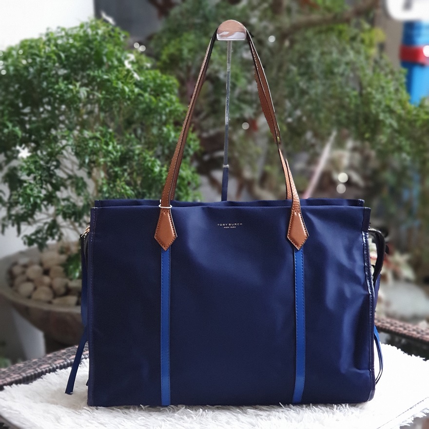 Branded .Y. . Nylon Tote Bag Perry Blue | Lazada PH