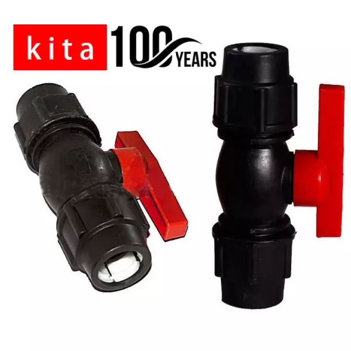 Black PE Copper Ball Valve - KITA100YEARS