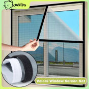 CUDDLES Removable Velcro Anti-Mosquito Window Screen