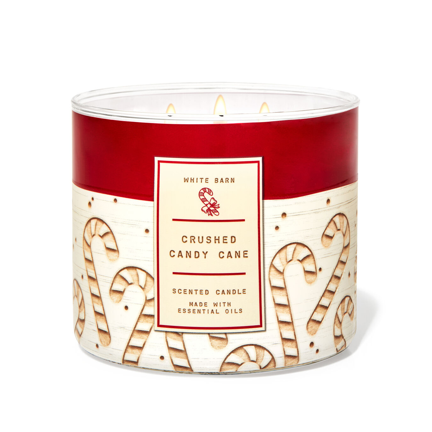 candy cane candle bath and body works