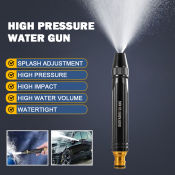 Adjustable High Pressure Car Wash Spray Nozzle - Garden and Household