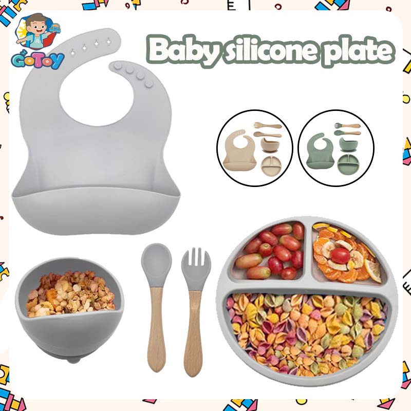 Lieto_Baby] Silicone Baby Food Chopping Board - Large_100% Safe silicon