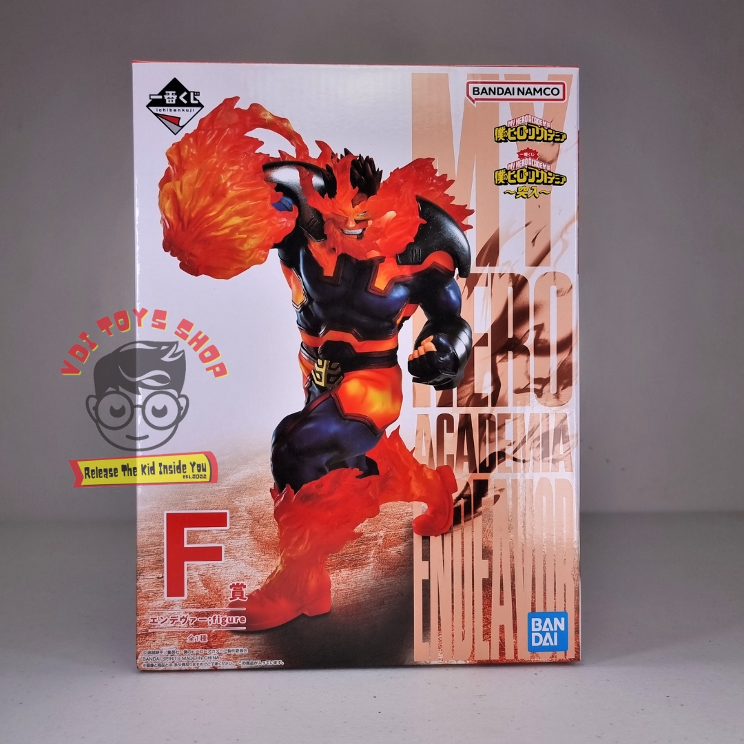 Ichiban Kuji Boku No Hero Academia Battle Royal Kuji Game INDIVIDUAL PRIZE  Endeavor Figurine