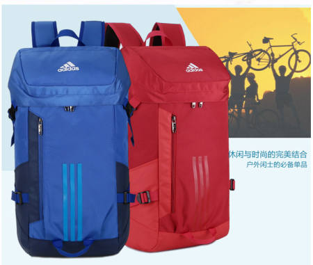 AdidasˉOriginal Backpack School Bag Top Bag For Girls And Boys Street Style Casual Children Student Backpack For Women And Men To Attend School Travel Sport Climbing Racing Hiking