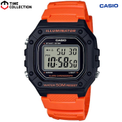 Casio Digital W-218H-4B2 Watch for Men's w/ 1 Year Warranty