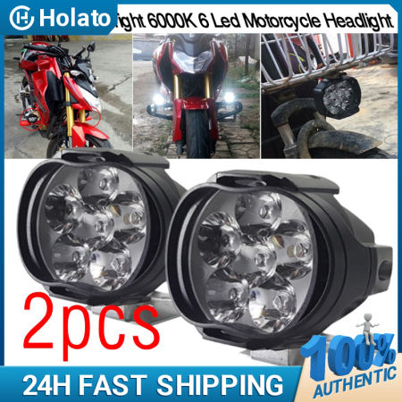 Holato Super Bright 6 LED Motorcycle Headlight Bulb, 12V