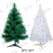 "2FT-3FT Green/White Christmas Tree by "