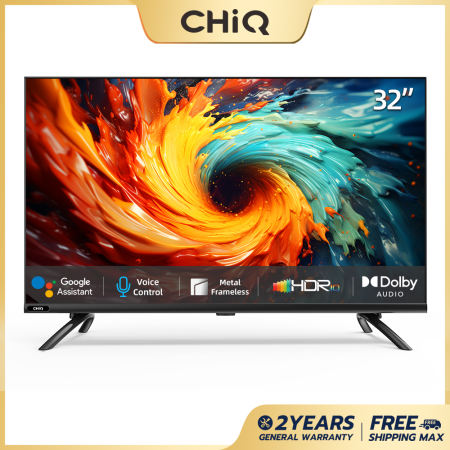 CHiQ L32H7 32" Smart TV with Voice Control and Chromecast