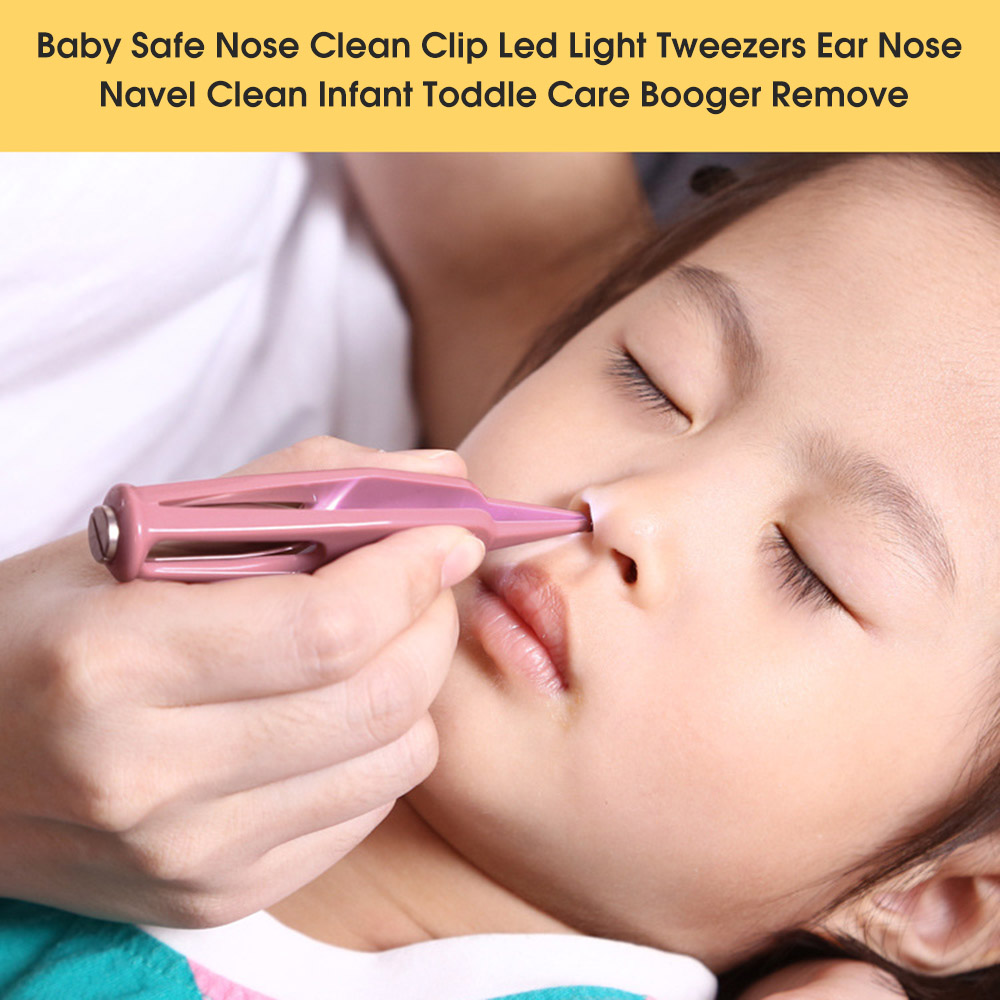 how to remove booger in newborn