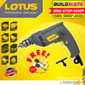 LOTUS Electric Rotary Drill 10mm 400W - High Quality