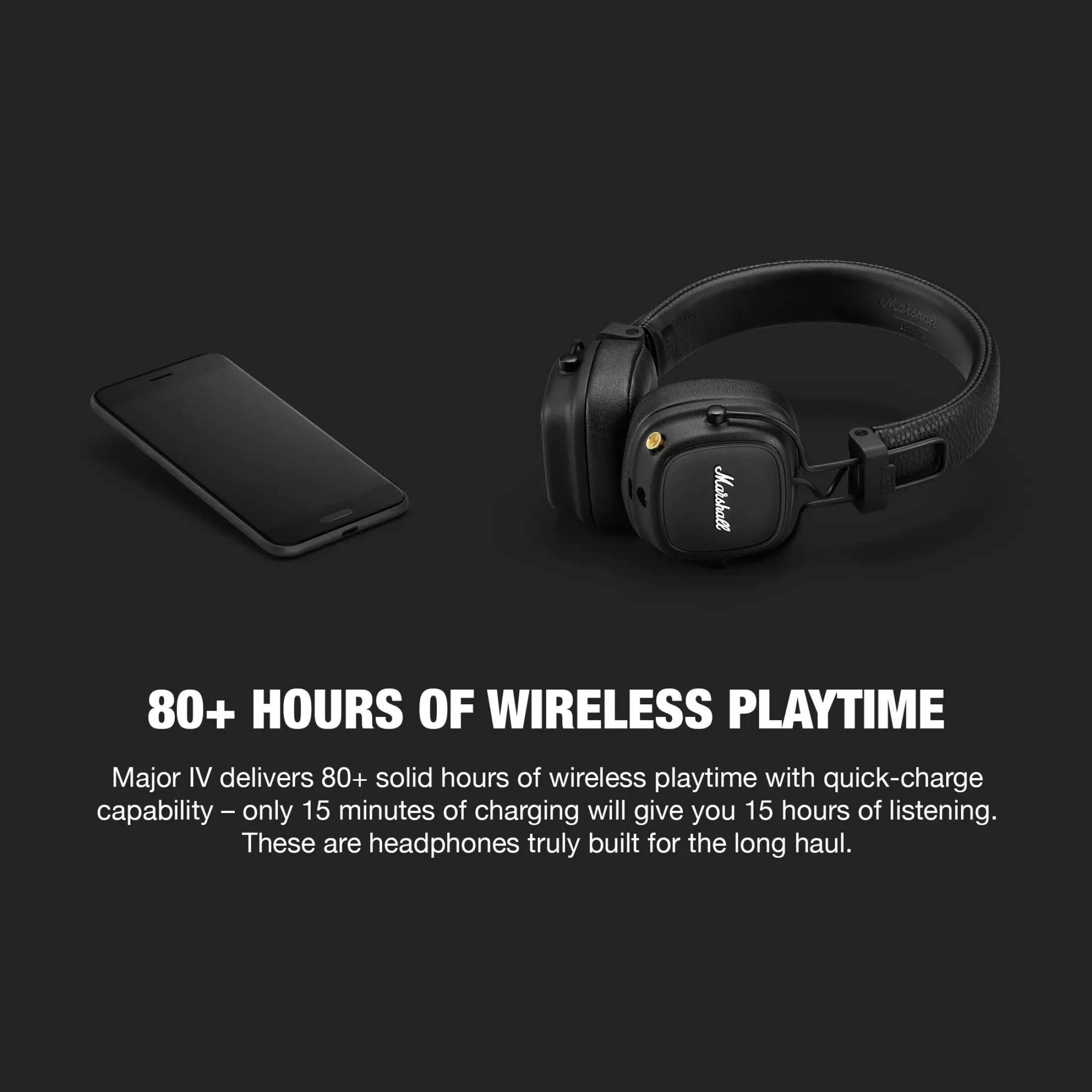 Lazada - Win a Marshall Major IV Headphones in Black (worth $269)! 📣 Meet Major  IV, the iconic headphones from Marshall with 80+ solid hours of wireless  playtime (that's more than 3