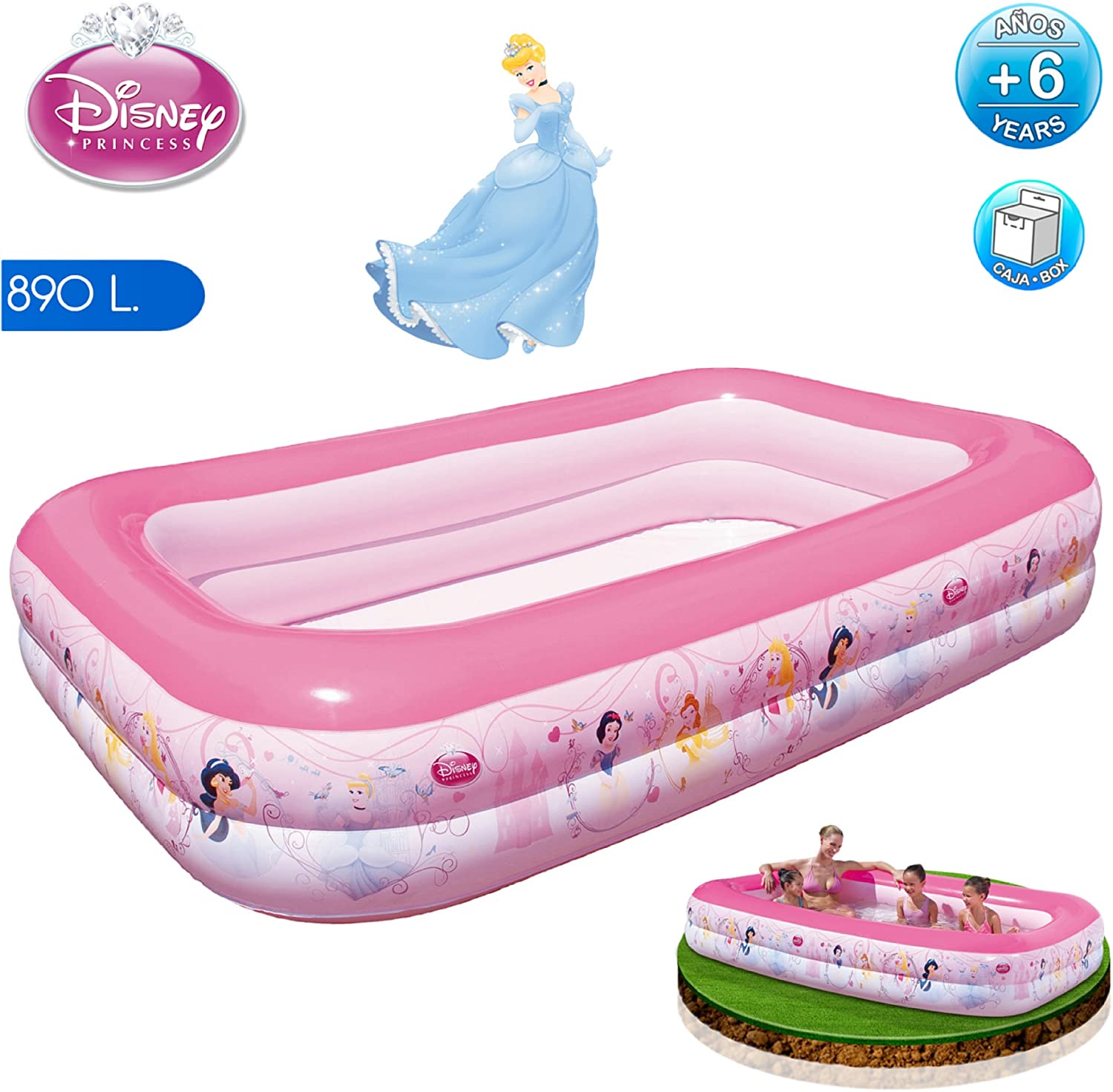 Disney princess hot sale swimming pool