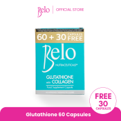 Belo Glutathione+Collagen 60s + FREE 30 capsules