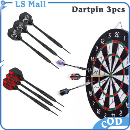 3PCS Professional Steel Tip Darts Set Indoor Sports Games