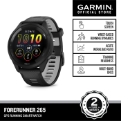 Garmin Forerunner 265 GPS Smartwatch for Runners