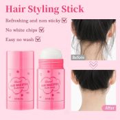 Hair Wax Styling Stick Lasting Styling Glue Slick Professional Fast Styling Hair Wax Fast Frizzy Natural Plant With Aloe Vera Hair Styling Stick 40g