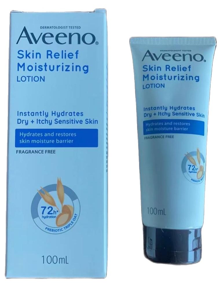 "Aveeno Skin Relief Lotion for Sensitive, Dry, and Itchy Skin"