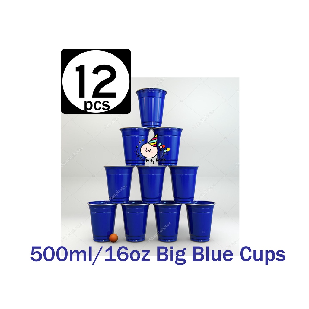 Zhehao 100 Pcs Christmas Plastic Cups 12 oz Disposable Christmas