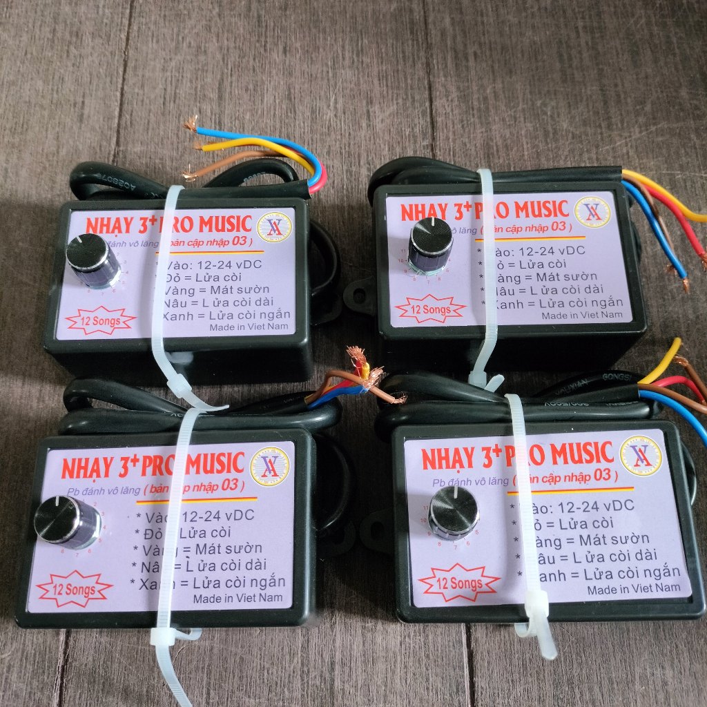 Nhay 3 Pro Music Horn Relay for Car/Motorcycle