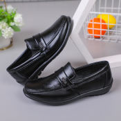 kids shoes black shoes for kids boy formal school shoes pu sole Super light shoes student shoes 28-41