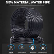 Ecopipe PE 1/2‘’ 3/4‘’1‘’ Pvc Hdpe Commercial Hose Pipe Sdr 11 black 75 meters water pipe 1 Roll