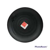 Melamine Matte Black Deep Plate 1PC 10INCH