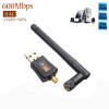 600Mbps Wireless USB WiFi Adapter with Detachable Antenna 