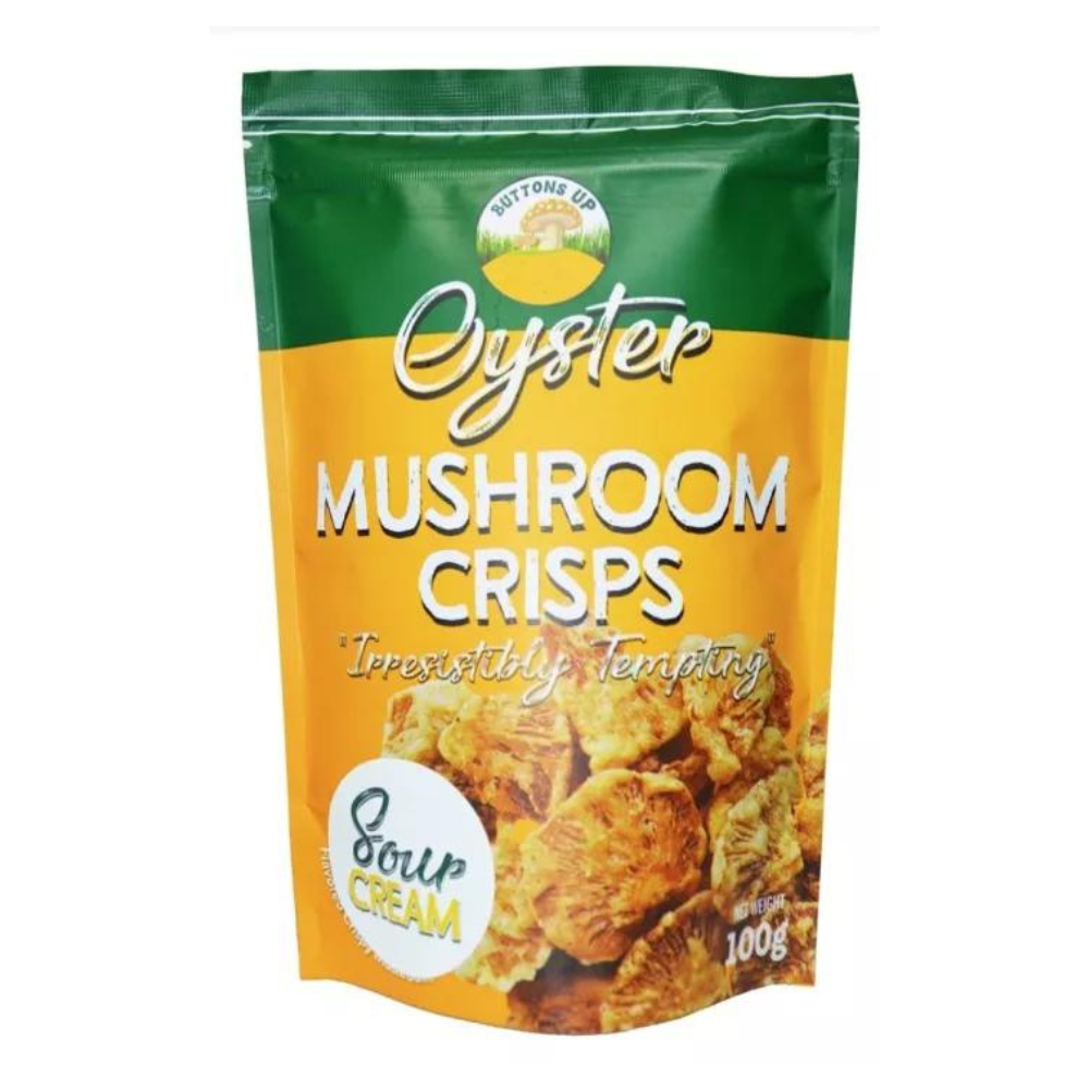 oyster mushroom crisps