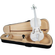 Moon Pomelo Acoustic White Violin Set - Full Size