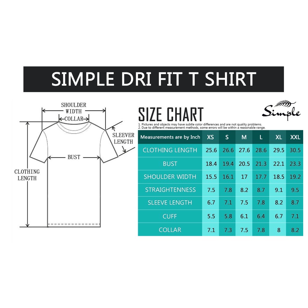 Drifit Shirt Dri Fit Size Chart Drifit T Shirt Men Women American