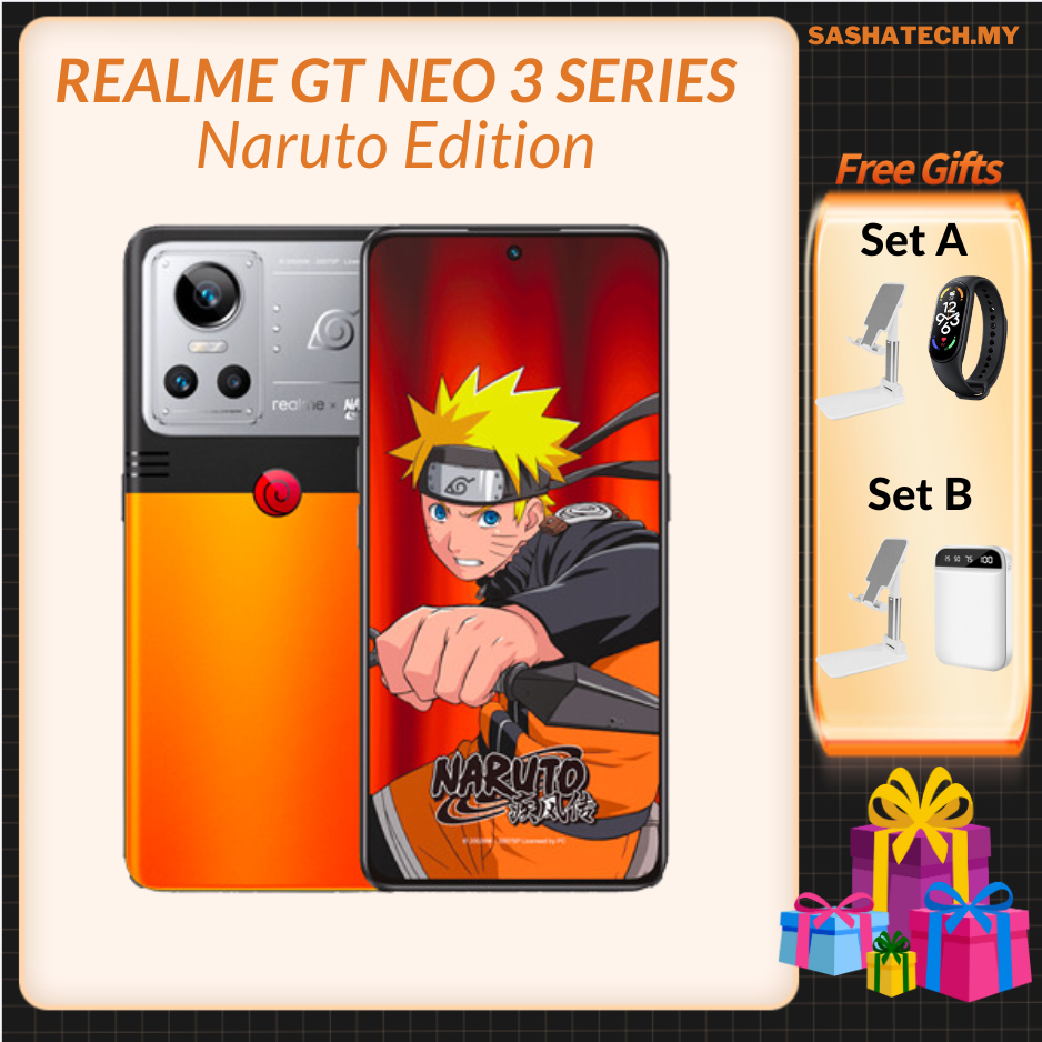 realme - Move like a Ninja! 🥷🏼 Are you a big fan of Naruto or think it's  the best anime ever? Well, here's your chance to #win the very special  #realmeGTNEO3 Naruto