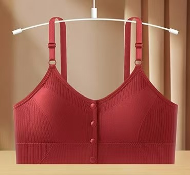 Women Seamless Bra Front Button Bralette Wireless Large size Top underwear for Beauty fashion Ladies Sports Lingerie#8917 - Image 3