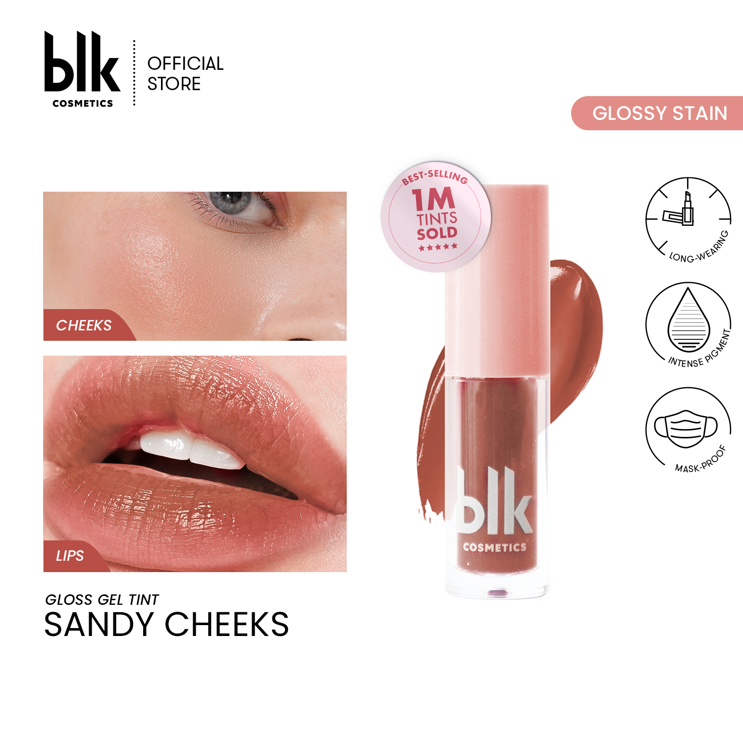 Discount on Blk Cosmetics  shoes - SKU: Fresh Gloss Gel Tint Sandy Cheeks